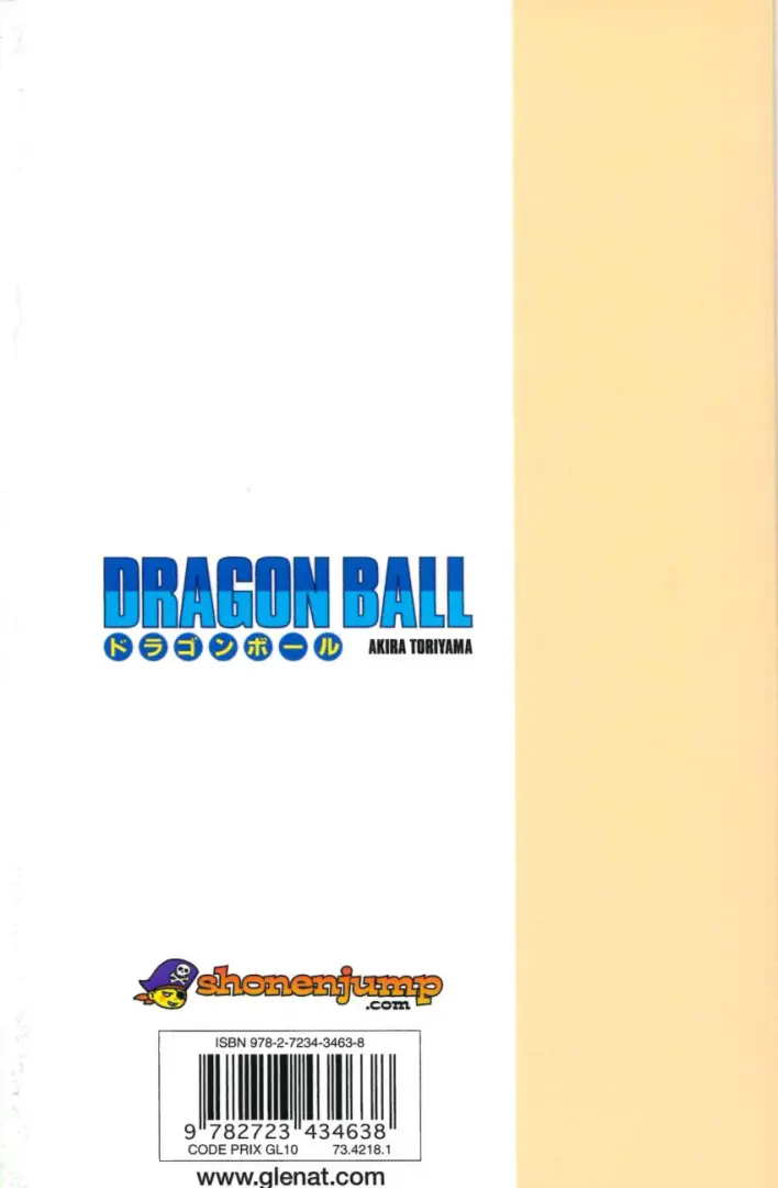 Verso de l'album Dragon Ball Édition originale Tome 2 Les Dragon Balls sont en danger !