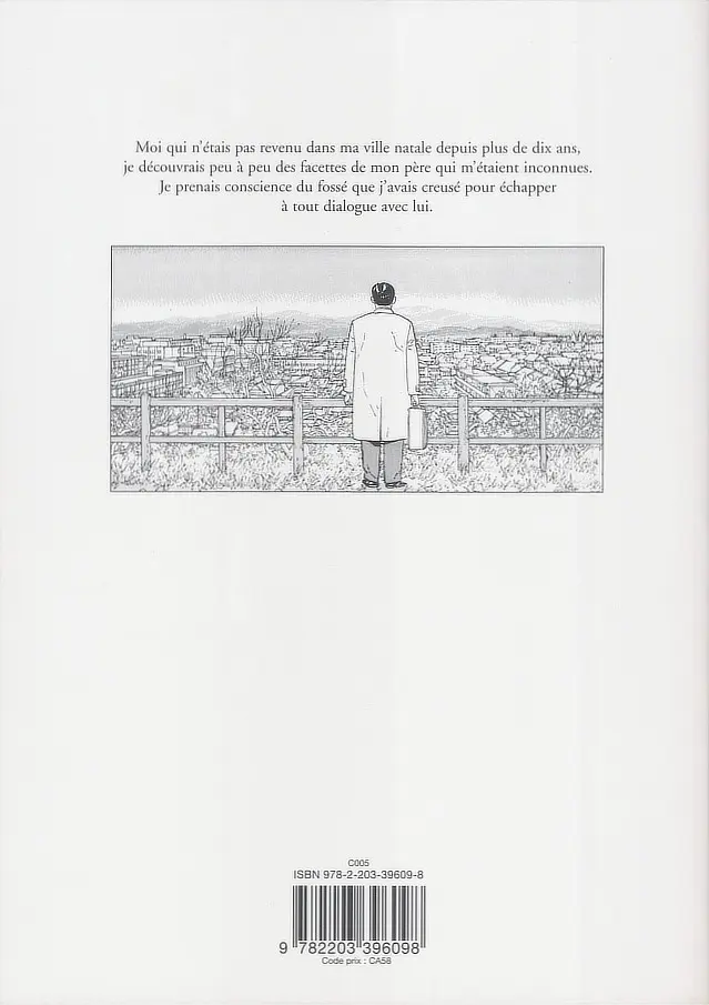 Verso de l'album Le Journal de mon père