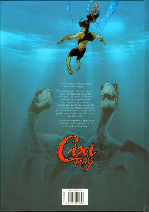 Verso de l'album Cixi de Troy Tome 2 Le secret de Cixi (2ème partie)
