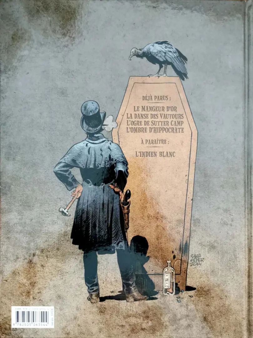 Verso de l'album Undertaker Tome 2 La danse des vautours