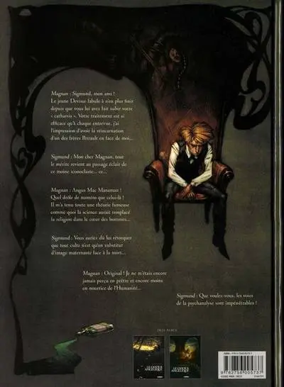 Verso de l'album Le Codex Angélique Tome 2 Lisa