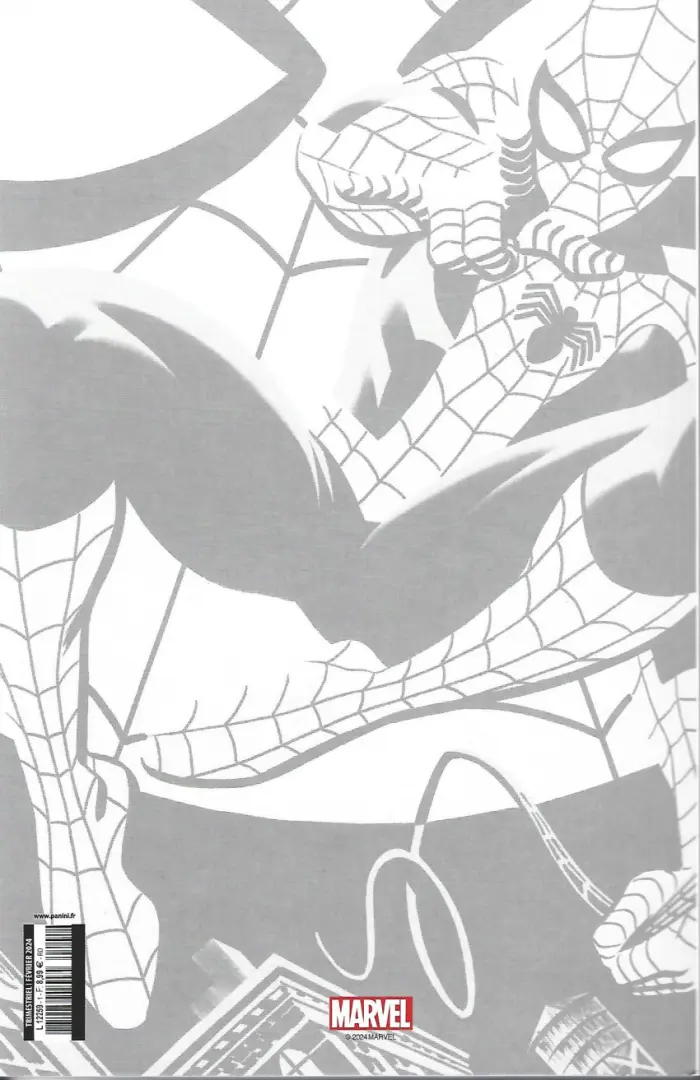 Verso de l'album Les légendes Marvel 1 1970