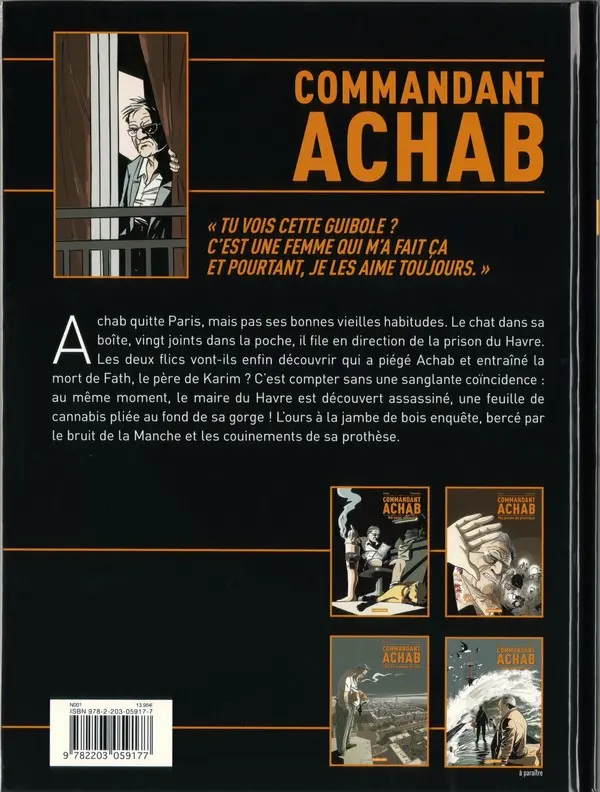 Verso de l'album Commandant Achab Tome 3 L'Ours à la jambe de bois