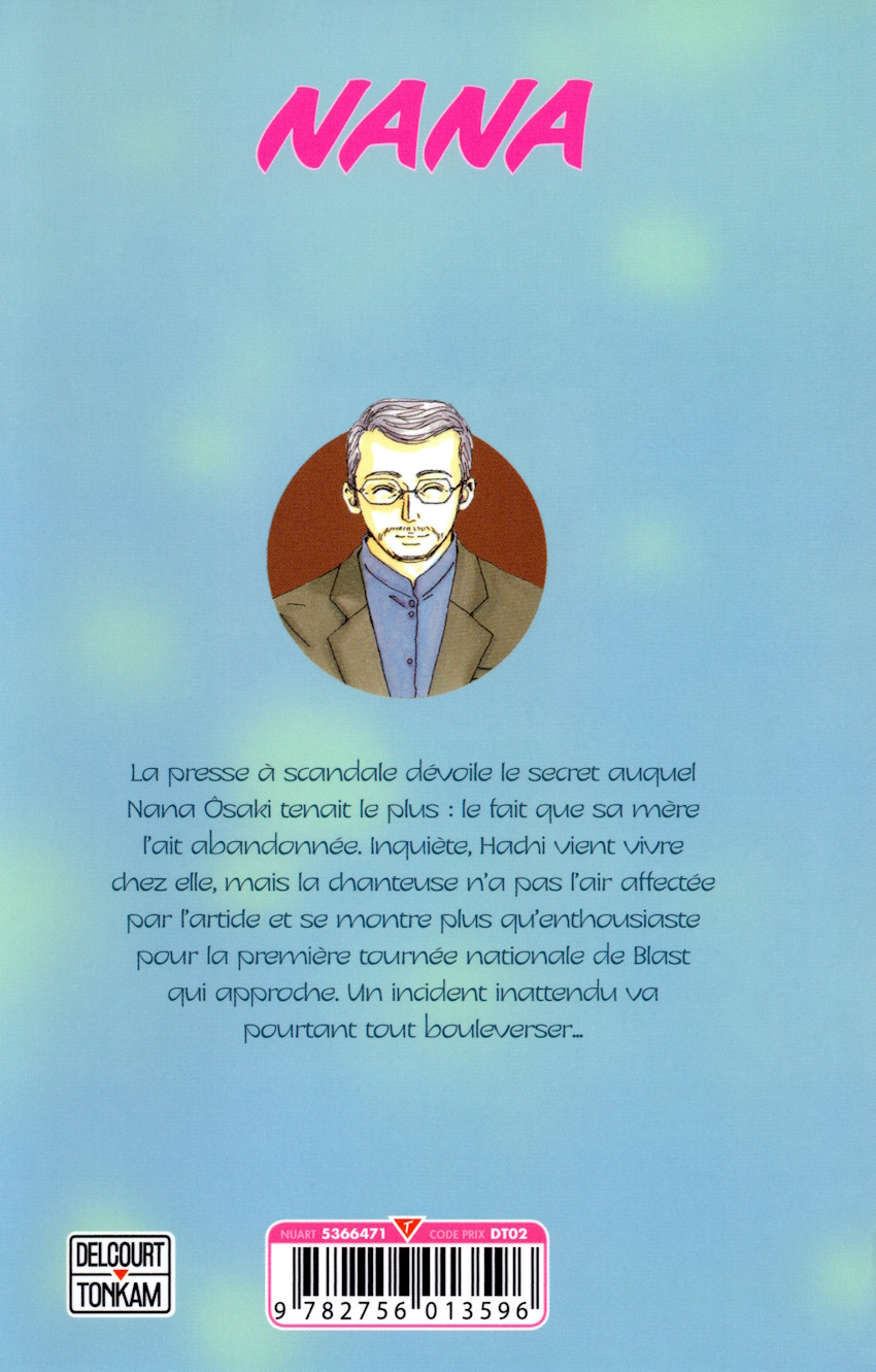 Verso de l'album Nana 18