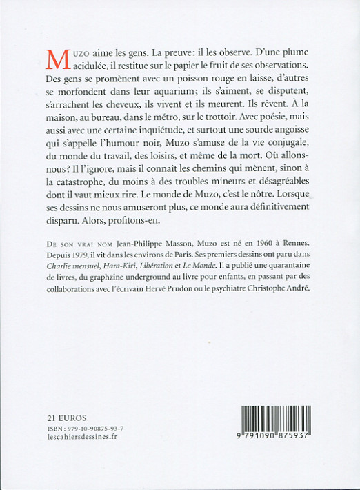 Verso de l'album Les gens