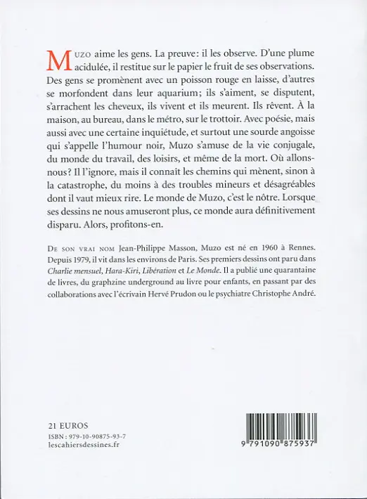 Verso de l'album Les gens