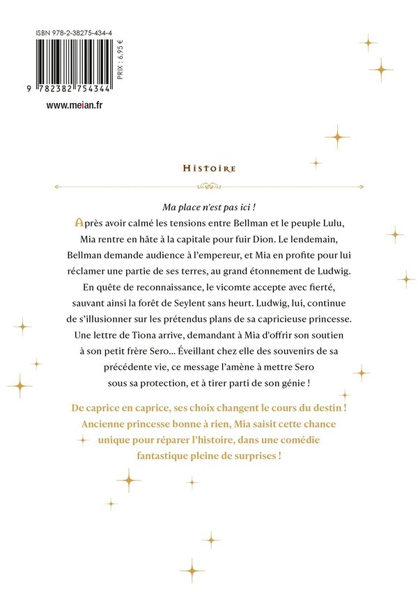 Verso de l'album Tearmoon Empire Story 7