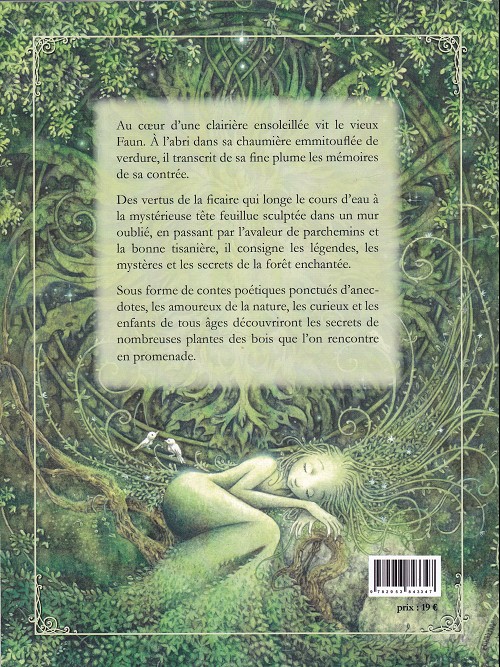 Verso de l'album Faun Gnomes et Forêts