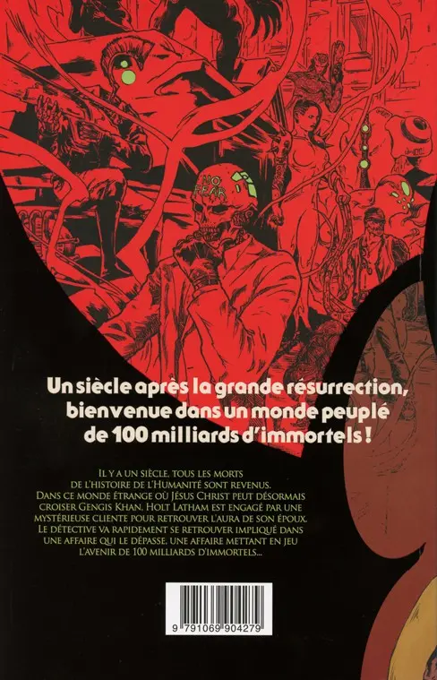 Verso de l'album 100 milliards d'immortels Omnis Obscura