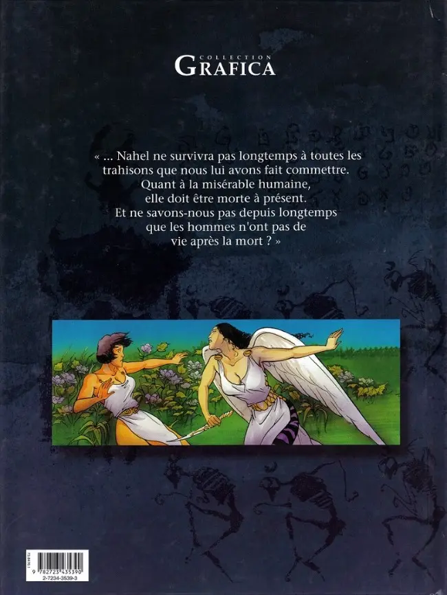 Verso de l'album Les Immortels Tome 2 La volonté du mal