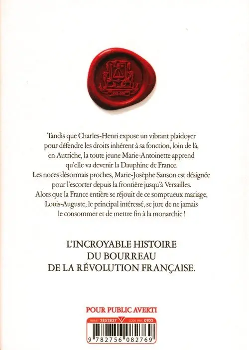 Verso de l'album Innocent Vol. 8