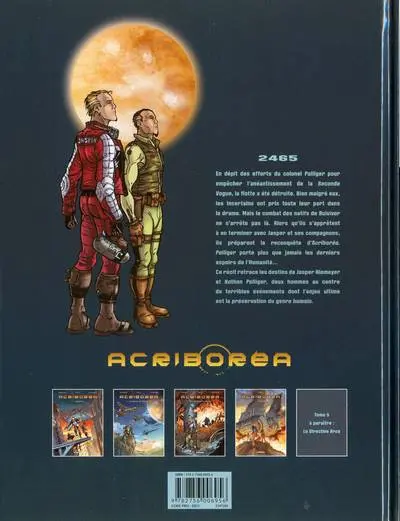 Verso de l'album Acriboréa Tome 4 Les nuées