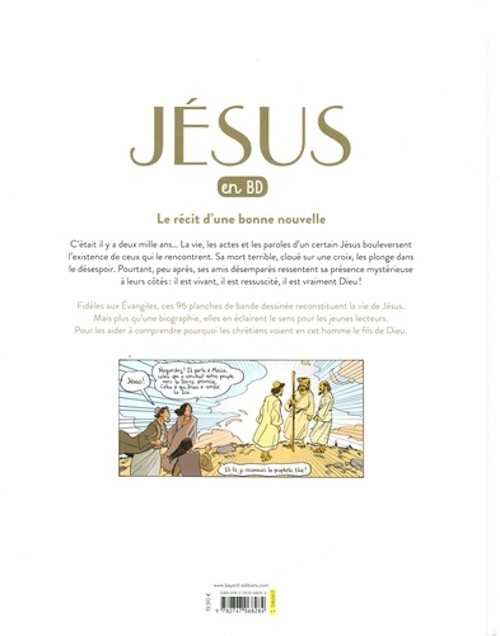 Verso de l'album Les Chercheurs de Dieu Tome 21 Jésus en BD