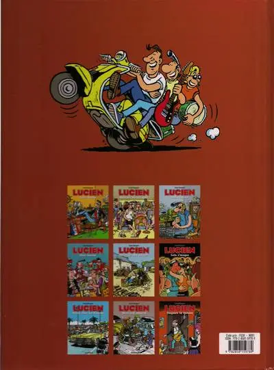 Verso de l'album Lucien Tome 10 Père et fils