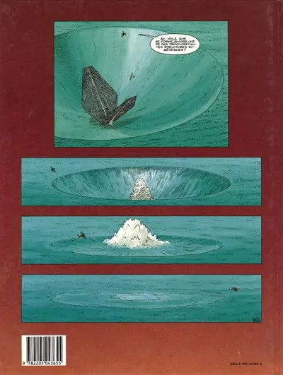 Verso de l'album Aldébaran Tome 2 La blonde