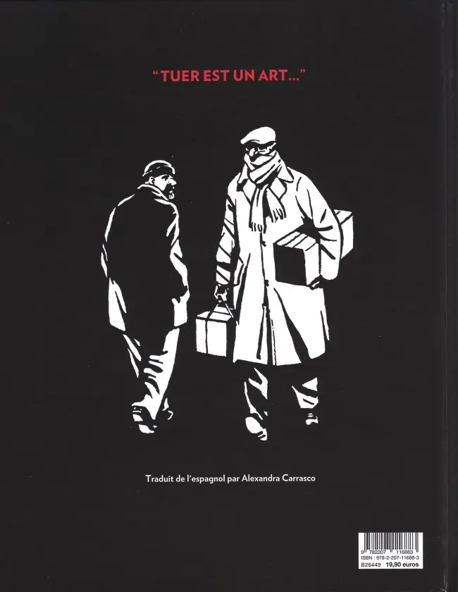 Verso de l'album Moi, assassin