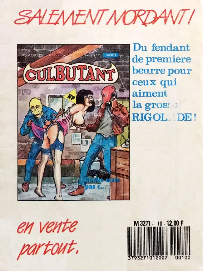 Verso de l'album Orient Sexpress Tome 10 Gourance sur toute la ligne