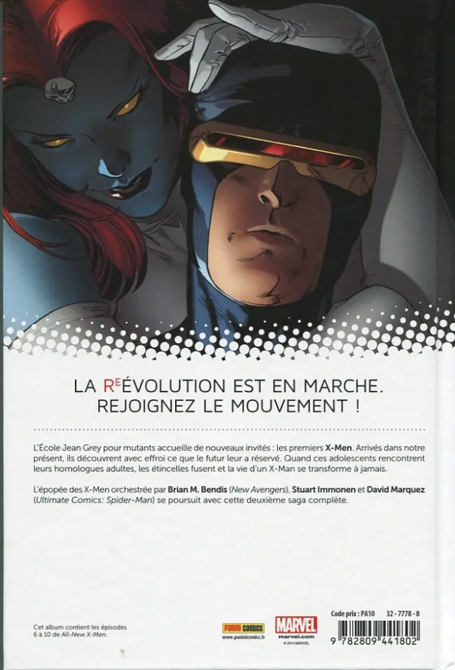 Verso de l'album All-New X-Men Tome 2 Choisis ton camp