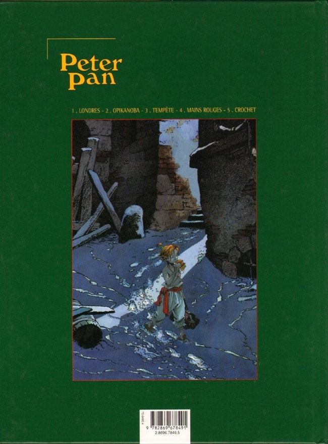 Verso de l'album Peter Pan Tome 5 Crochet