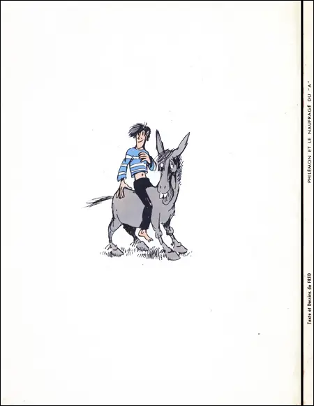 Verso de l'album Philémon Tome 2 Philémon et le naufragé du A