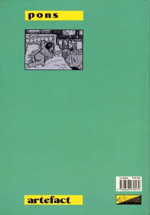Verso de l'album Porno criminel