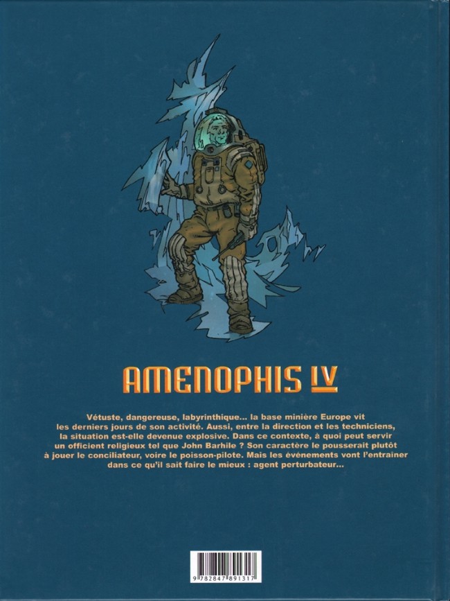 Verso de l'album Amenophis IV Tome 3 Europe