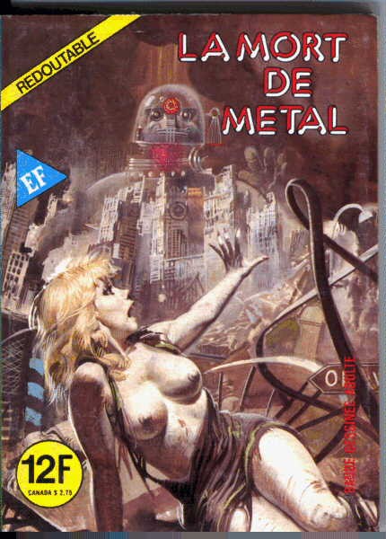 Couverture de l'album Redoutable Tome 2 La mort de métal