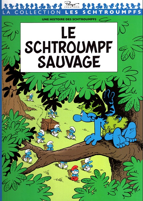 Couverture de l'album Les Schtroumpfs Tome 2 Le Schtroumpf sauvage