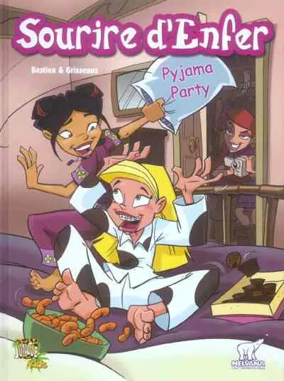 Couverture de l'album Sourire d'enfer Tome 1 Pyjama party