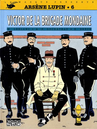 Couverture de l'album Arsène Lupin Tome 6 Victor de la brigade mondaine