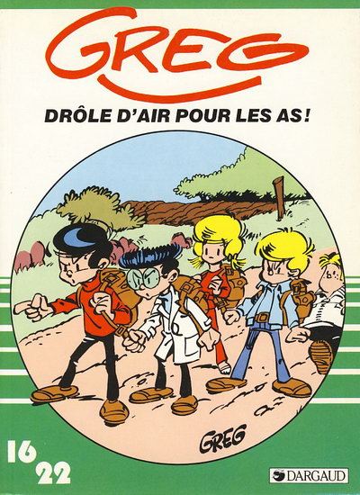 Couverture de l'album Les As Tome 7 Drôle d'air pour les As !