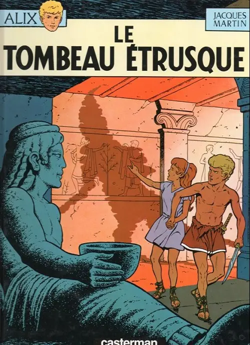 Couverture de l'album Alix Tome 8 Le tombeau étrusque