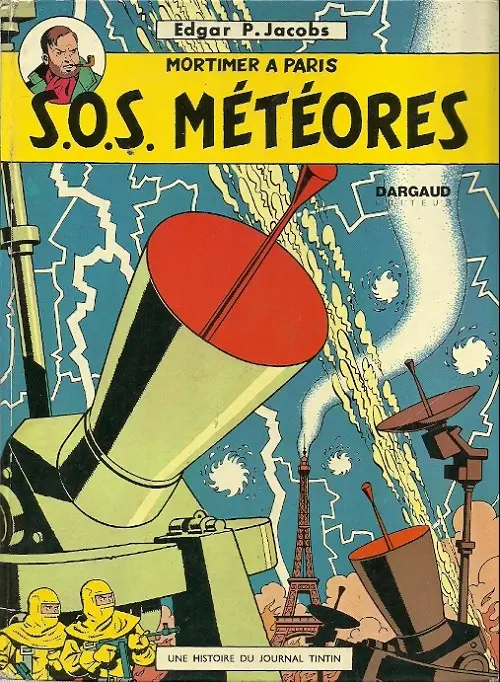 Couverture de l'album Blake et Mortimer Tome 7 S.O.S. Météores - Mortimer à Paris