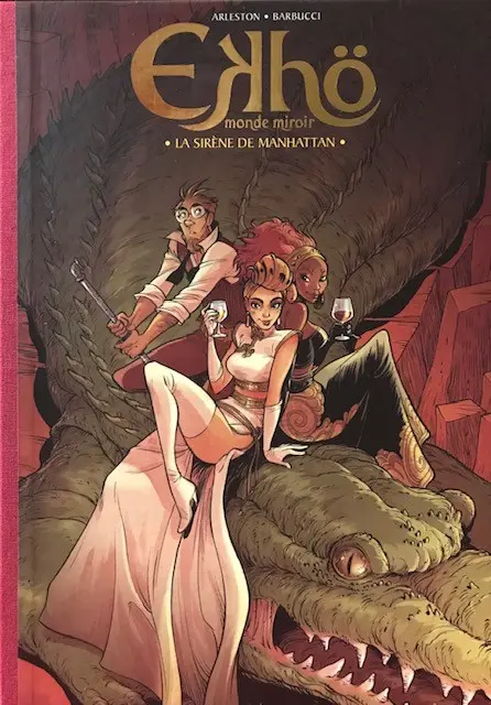 Couverture de l'album Ekhö monde miroir Tome 8 La sirène de Manhattan