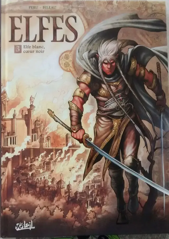 Couverture de l'album Elfes Tome 3 Elfe blanc, cœur noir