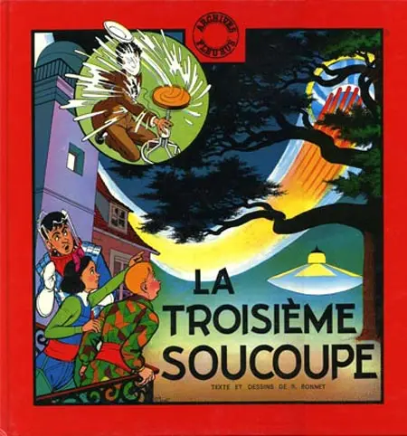 Couverture de l'album Fripounet et Marisette Tome 8 La troisième soucoupe