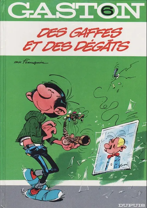 Couverture de l'album Gaston Tome 6 Des gaffes et des dégâts