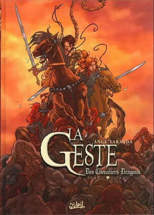 Couverture de l'album La Geste des Chevaliers Dragons Tome 1 Jaïna