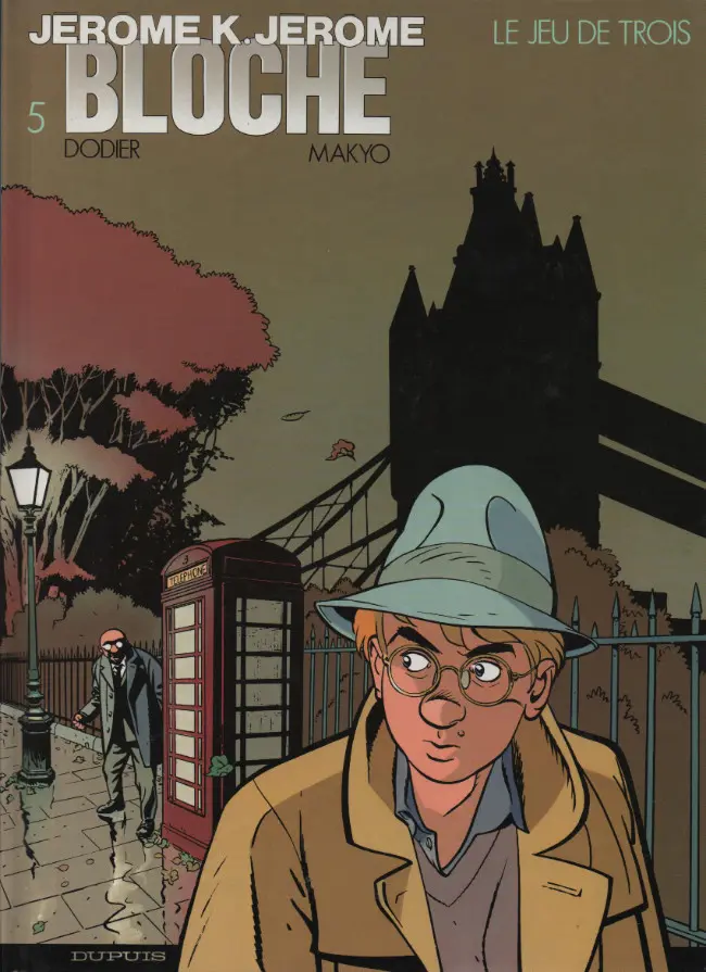 Couverture de l'album Jérôme K. Jérôme Bloche Tome 5 Le jeu de trois