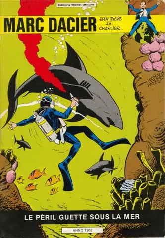 Couverture de l'album Marc Dacier Tome 5 Le péril guette sous la mer