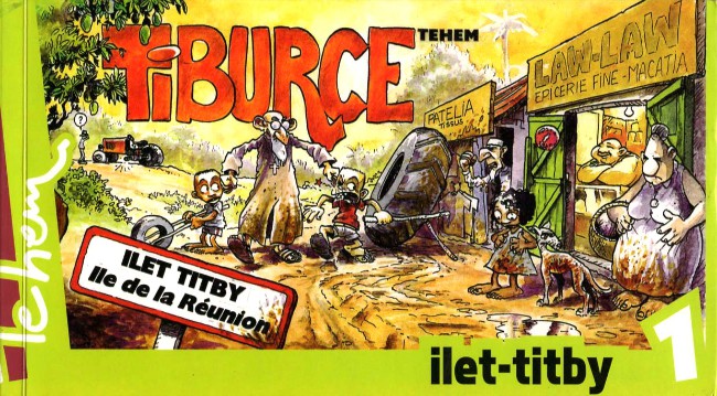 Couverture de l'album Tiburce Tome 1 Îlet-Titby
