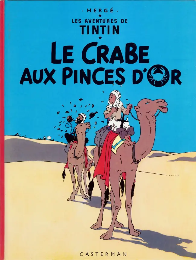Couverture de l'album Tintin Tome 9 Le crabe aux pinces d'or