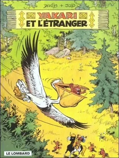Couverture de l'album Yakari Tome 7 Yakari et l'étranger
