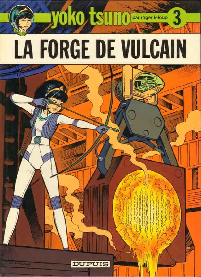 Couverture de l'album Yoko Tsuno Tome 3 La forge de Vulcain