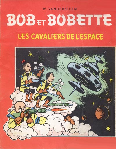 Couverture de l'album Bob et Bobette Tome 32 Les cavaliers de l'espace