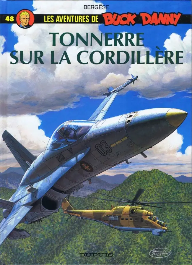 Couverture de l'album Buck Danny Tome 48 Tonnerre sur la Cordillère