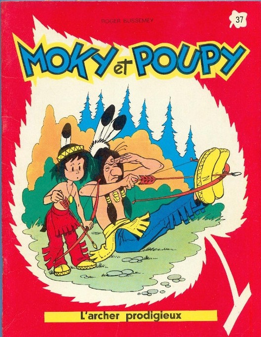 Couverture de l'album Moky et Poupy Tome 37 L'archer prodigieux