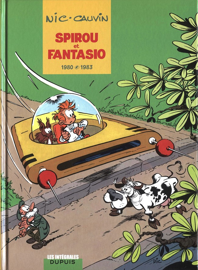 Couverture de l'album Spirou et Fantasio - Intégrale Dupuis 2 Tome 12 1980-1983