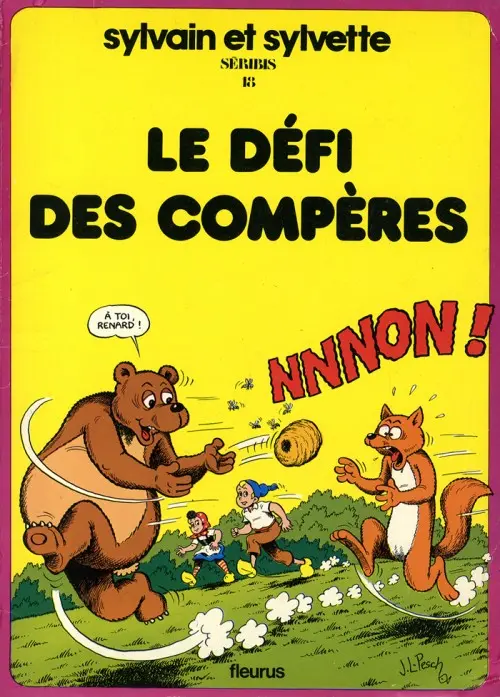Couverture de l'album Sylvain et Sylvette Tome 18 Le défi des Compères