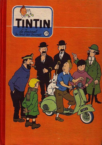 Couverture de l'album Tintin Tome 19 Tintin album du journal (n° 279 à 291)